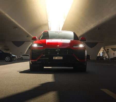 Burnt Orange Lamborghini Urus SE 2025