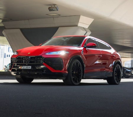 Burnt Orange Lamborghini Urus SE 2025
