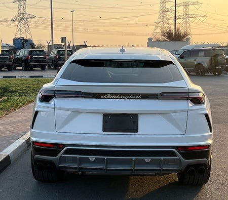 Белый Lamborghini Urus 2020 год