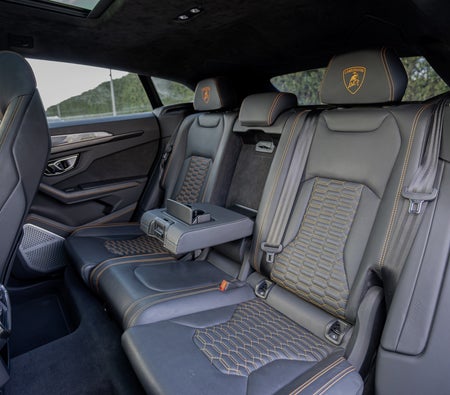 Blue Lamborghini Urus 2022