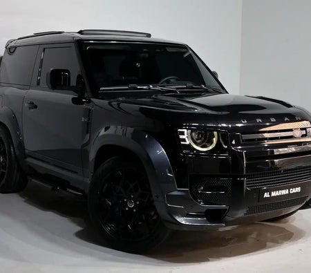 zwart Land Rover Defender 90 SE P400 2023