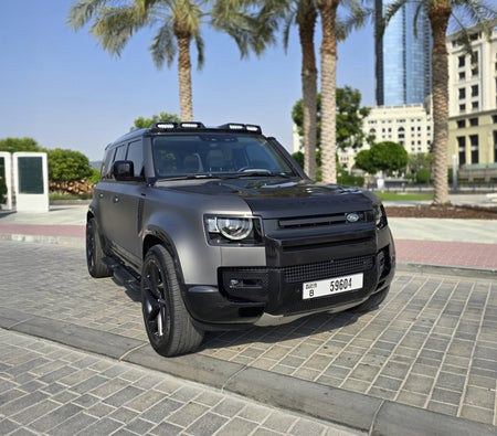 Rent Land Rover Defender V6 2022 in Dubai