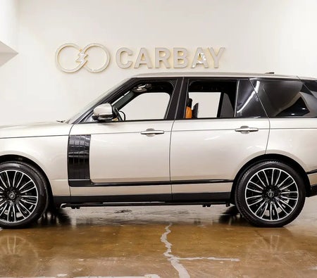Gold Land Rover Range Rover Autobiography 2018 Gold Land Rover Range Rover Autobiography 2018