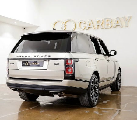 Gold Land Rover Range Rover Autobiography 2018