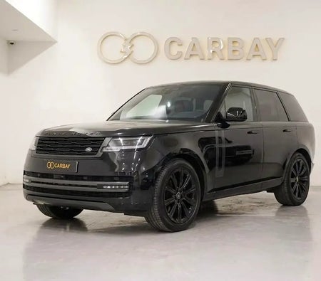 Black Land Rover Range Rover Autobiography 2024 Black Land Rover Range Rover Autobiography 2024