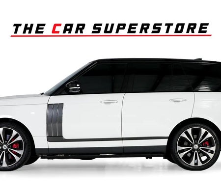 White Land Rover Range Rover SV Autobiography 2019