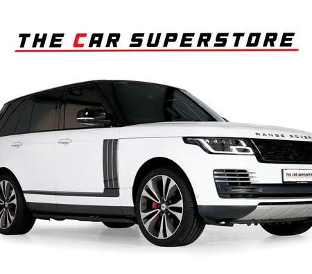 White Land Rover Range Rover SV Autobiography 2019