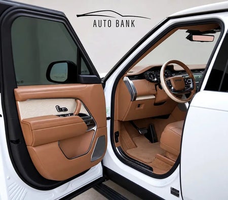 أبيض لاند روڤر Range Rover SV 2023 أبيض لاند روڤر Range Rover SV 2023