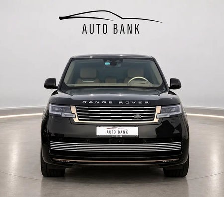 Black Land Rover Range Rover SV 2025