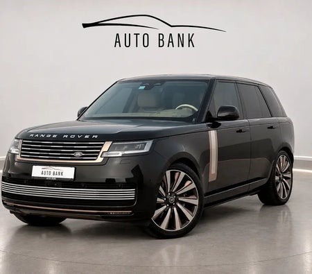 Black Land Rover Range Rover SV 2025