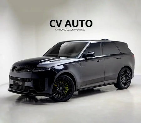 أسود لاند روڤر رينج روفر سبورت SV 2025 أسود لاند روڤر رينج روفر سبورت SV 2025