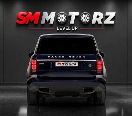 Azul Land Rover Range Rover Vogue SE Supercharged 2015 Azul Land Rover Range Rover Vogue SE Supercharged 2015
