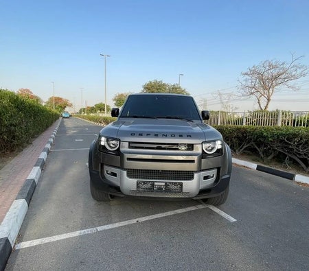 Grau Land Rover Defender 2023