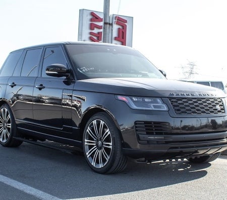 Schwarz Land Rover Range Rover Vogue 2019
