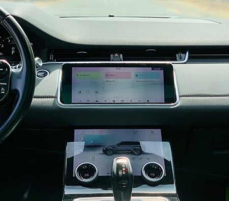 Red Land Rover Range Rover Evoque Dynamic SE 2020