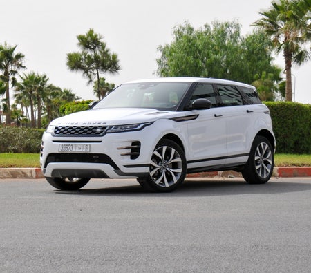 White Land Rover Range Rover Evoque 2023