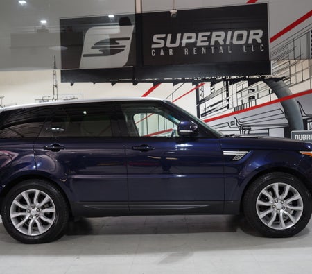 Blue Land Rover Range Rover HSE V6 2016