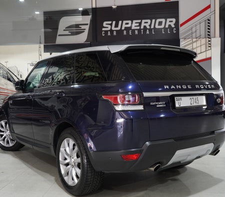 Blue Land Rover Range Rover HSE V6 2016