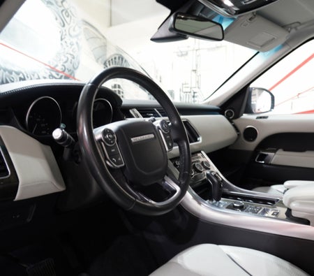 Blue Land Rover Range Rover HSE V6 2016