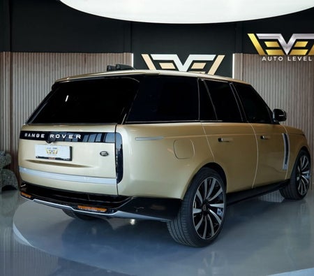 Golden Land Rover Range Rover SVR V8 Autobiography 2019