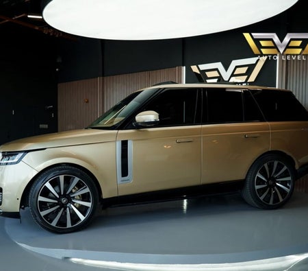 Golden Land Rover Range Rover SVR V8 Autobiography 2019