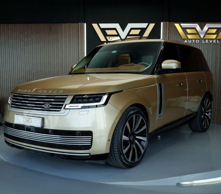 Golden Land Rover Range Rover SVR V8 Autobiography 2019