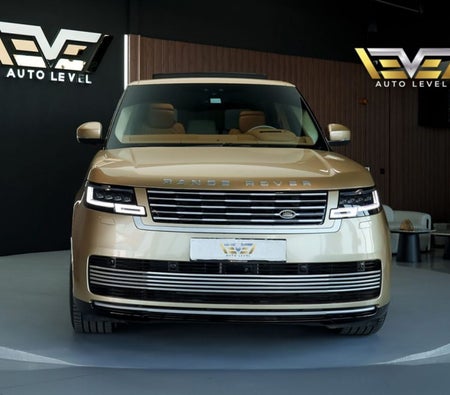 Golden Land Rover Range Rover SVR V8 Autobiography 2019