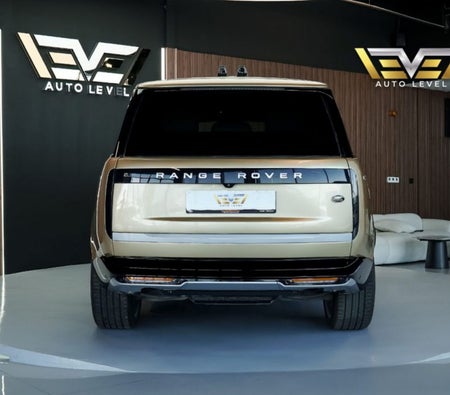 Golden Land Rover Range Rover SVR V8 Autobiography 2019