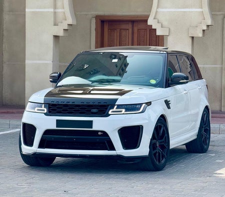 Bianca Land Rover Range Rover Sport SVR 2018