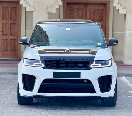 Bianca Land Rover Range Rover Sport SVR 2018