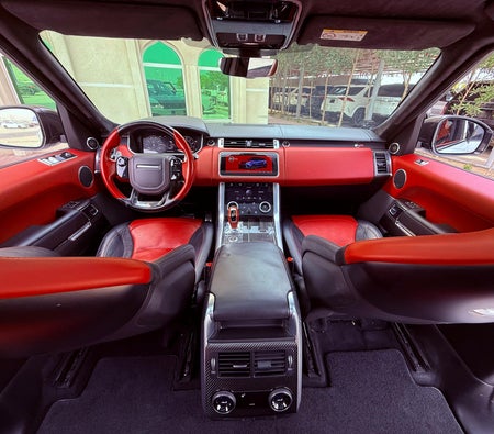 Bianca Land Rover Range Rover Sport SVR 2018