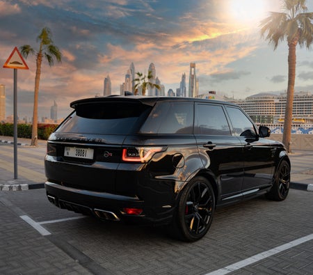 Siyah Land Rover Range Rover Sport SVR 2020