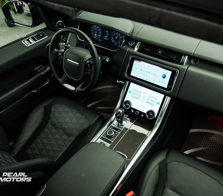 Yeşil Land Rover Range Rover Sport SVR 2022