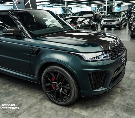 Yeşil Land Rover Range Rover Sport SVR 2022