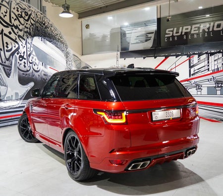 Rosso Land Rover Range Rover Sport SVR 2022