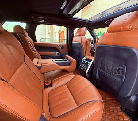 Weiß Land Rover Range Rover Sport Supercharged 2014