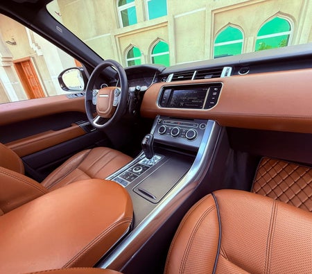 Weiß Land Rover Range Rover Sport Supercharged 2014