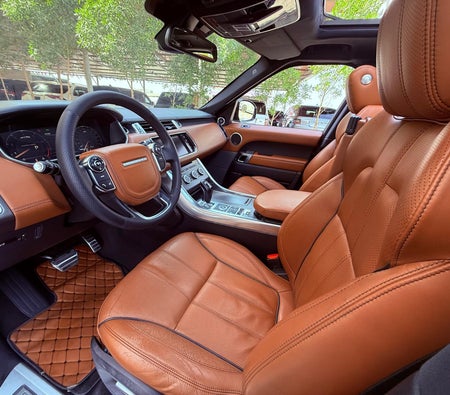 Weiß Land Rover Range Rover Sport Supercharged 2014