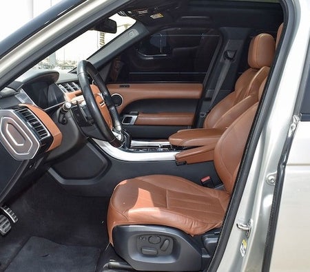 Gold Land Rover Range Rover Sport Supercharged 2014