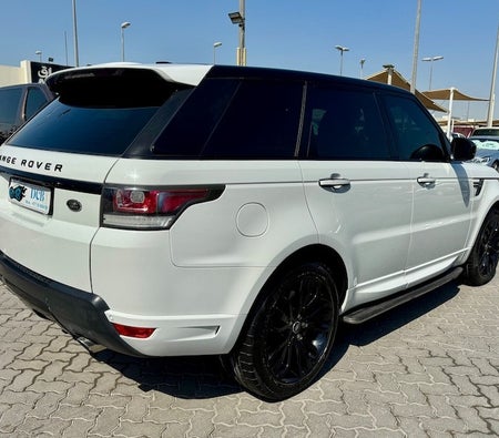 White Land Rover Range Rover Sport Supercharged 2016