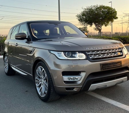 Brown Land Rover Range Rover Sport Supercharged 2016
