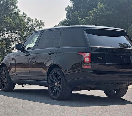 zwart Land Rover Range Rover Vogue SE 2015
