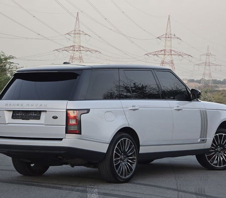 Weiß Land Rover Range Rover 2015