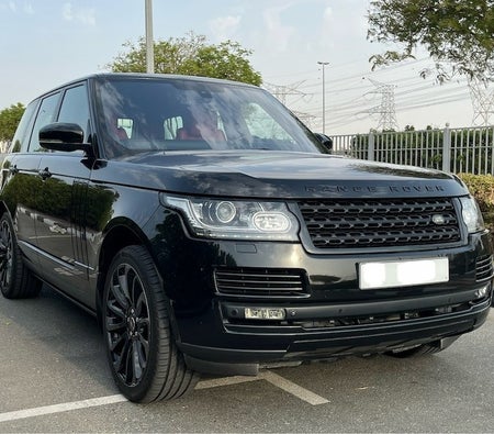 Black Land Rover Range Rover Autobiography 2015