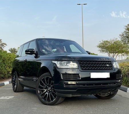 Black Land Rover Range Rover Autobiography 2015