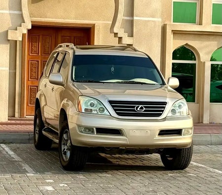 Gold Lexus GX 470 2009