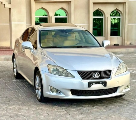 Silver Lexus IS-Series 2010