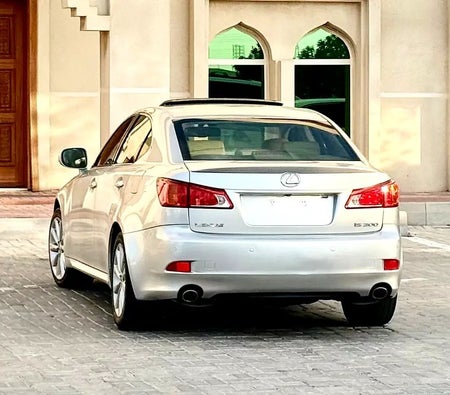 Silver Lexus IS-Series 2010