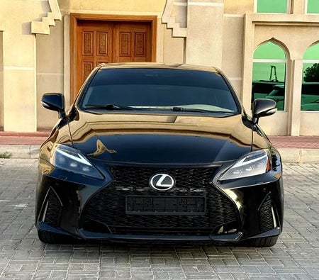 Black Lexus IS-Series 2014