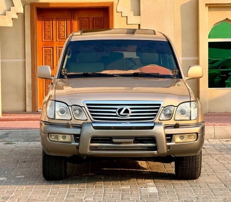 ذهبي لكزس LX 470 2001 ذهبي لكزس LX 470 2001